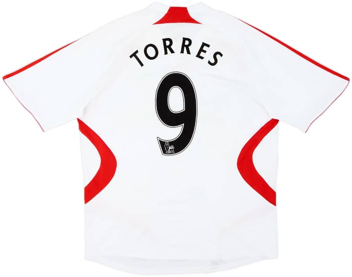 2007-08 Liverpool Away Shirt Torres #9 - 5/10 - (XL)