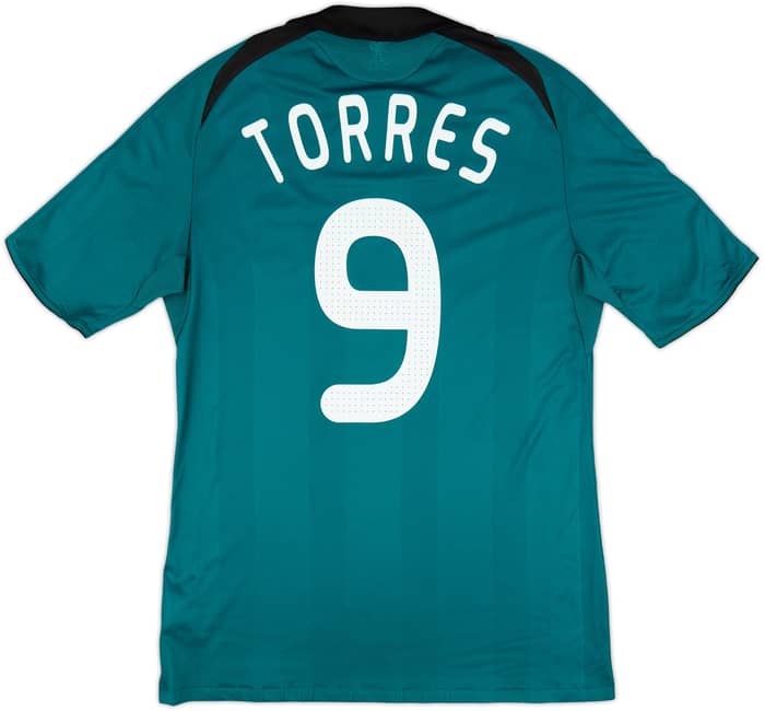 2008-09 Liverpool Third Shirt Torres #9 - 5/10 - (L)