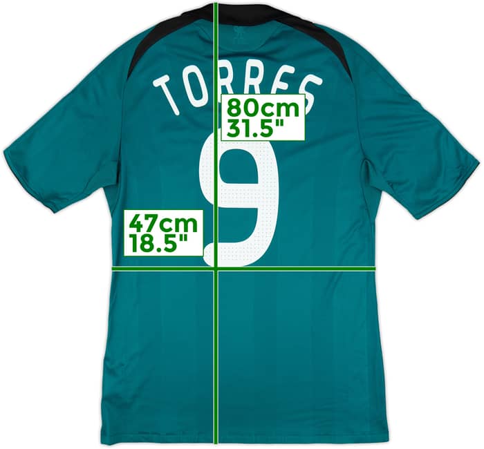 2008-09 Liverpool Third Shirt Torres #9 - 5/10 - (L)