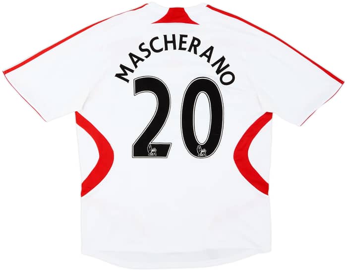 2007-08 Liverpool Away Shirt Mascherano #20 - 7/10 - (XXL)