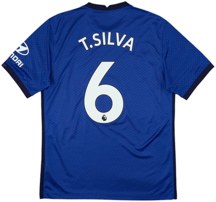 2020-21 Chelsea Home Shirt T.Silva #6 - 8/10 - (M)