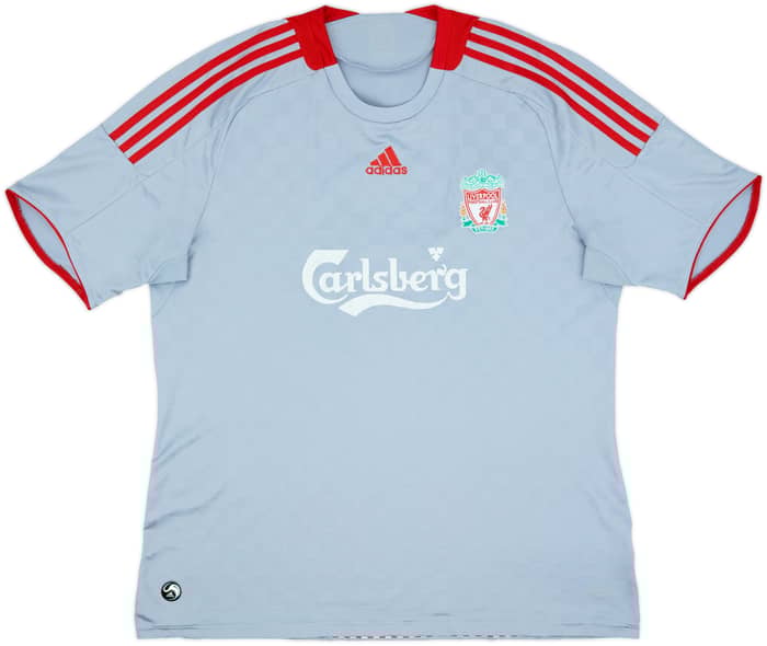 2008-09 Liverpool Away Shirt Gerrard #8 - 6/10 - (XXL)