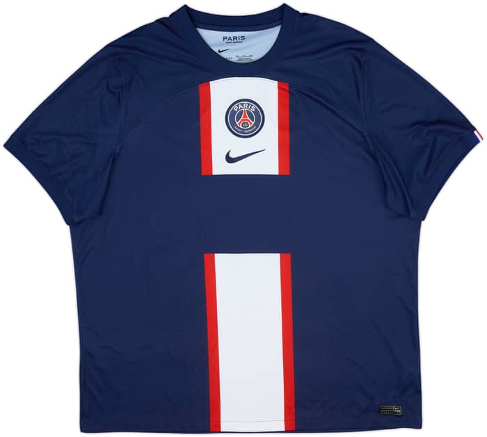2022-23 Paris Saint-Germain Home Shirt Mbappe #7 - 8/10 - (XXL)