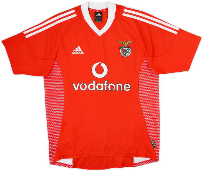 2002-03 Benfica Home Shirt Nuno Gomes #21 - 6/10 - (S)