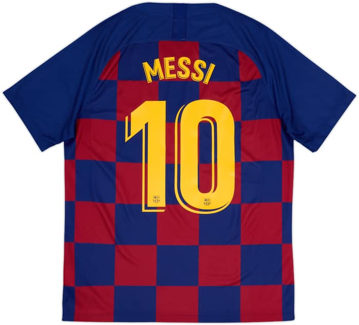 2019-20 Barcelona Local Camiseta Messi #10 - 9/10 - (L)