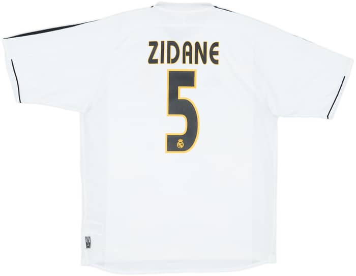 2003-04 Real Madrid Camiseta Local Zidane #5 - 6/10 - (M)