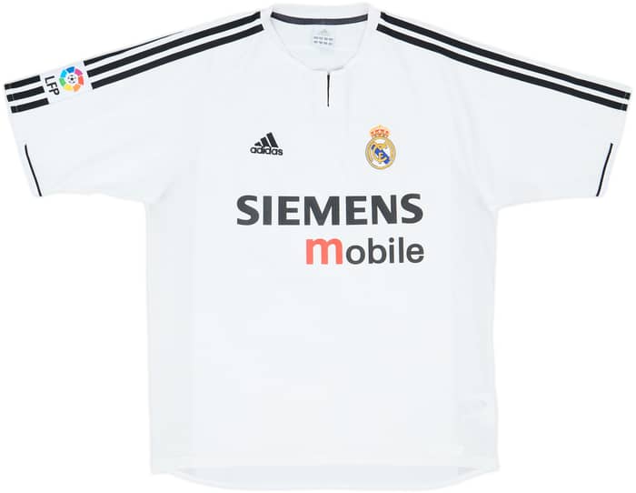 2003-04 Real Madrid Camiseta Local Zidane #5 - 6/10 - (M)