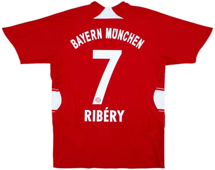2008-09 Bayern Munich Home Shirt Ribery #7 - 9/10 - (M)