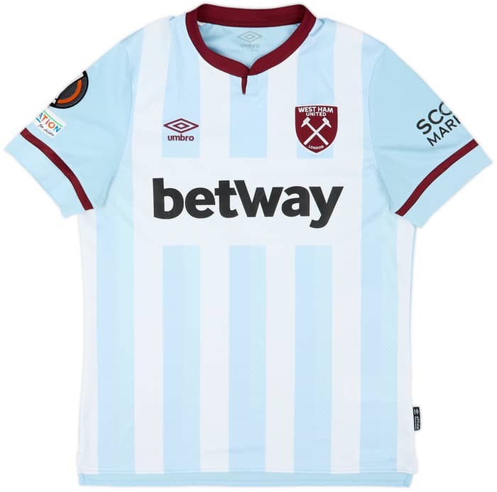 2021-22 West Ham Away Shirt Benrahma #22 - 7/10 - (L)
