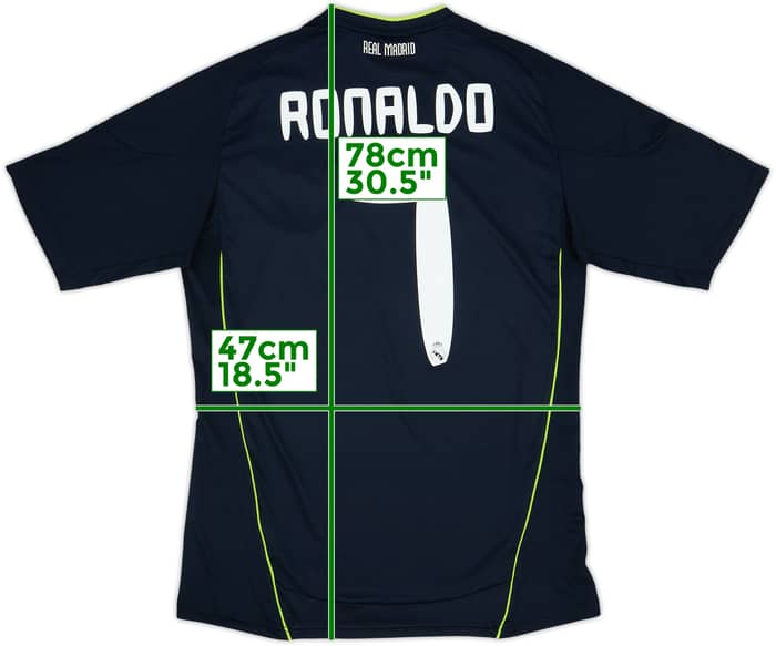 2010-11 Real Madrid Away Shirt Ronaldo #7 - 8/10 - (M)