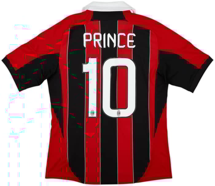 2012-13 AC Milan Home Shirt Prince #10 - 6/10 - (M)
