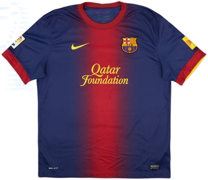 2012-13 Barcelona Local Camiseta Messi #10 - 6/10 - (L)