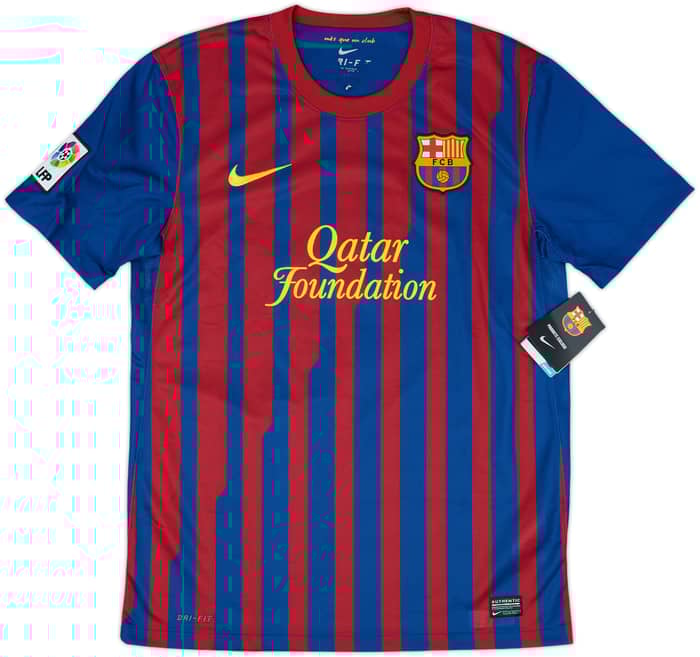 2011-12 Barcelona Home Shirt A.Iniesta #8 (M)