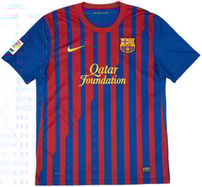 2011-12 Barcelona Home Shirt A.Iniesta #8 - 6/10 - (L)