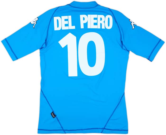 2000-01 Italy Basic Home Shirt Del Piero #10 - 10/10 - (L)