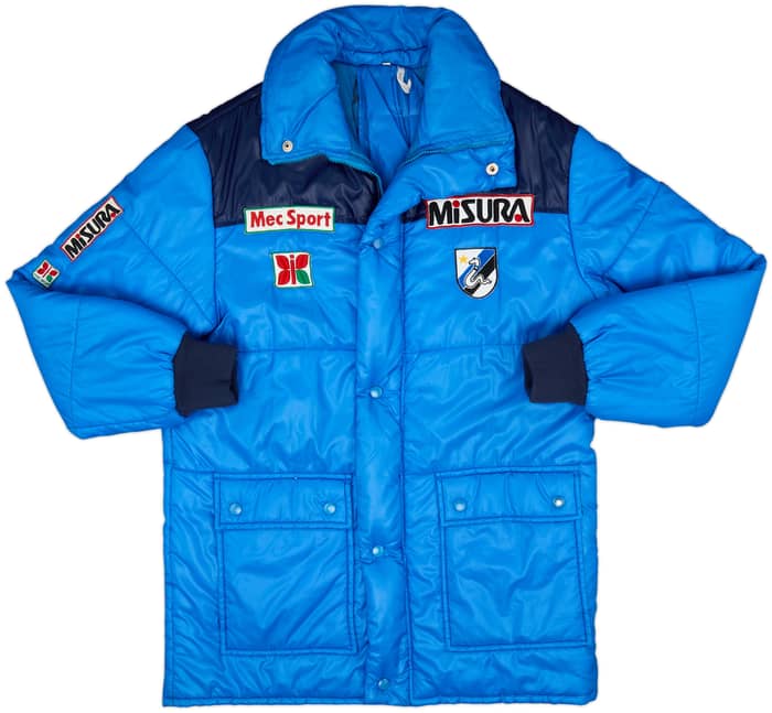 1983-85 Inter Milan Mecsport Hooded Padded Bench Coat - 9/10 - (XL)