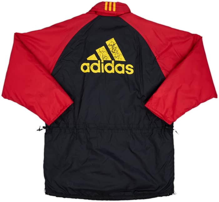 1998-99 Bayer Leverkusen adidas Padded Bench Coat - 5/10 - (M/L)