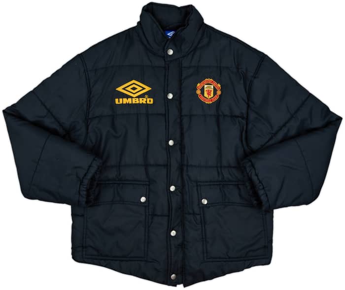 1994-96 Manchester United Umbro Padded Bench Coat - 9/10 - (L)