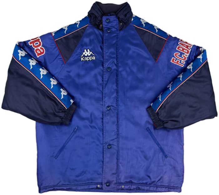 1995-97 Barcelona Kappa Padded Bench Coat - 9/10 - (XL)