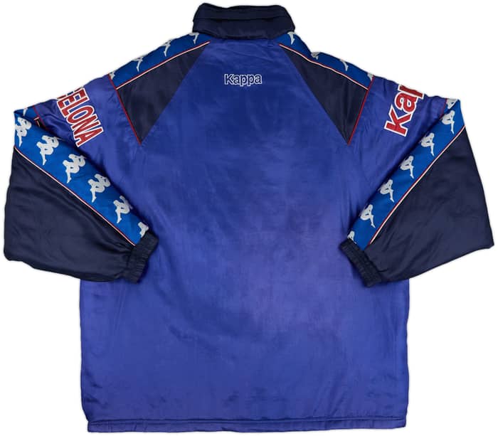 1995-97 Barcelona Kappa Padded Bench Coat - 9/10 - (XL)