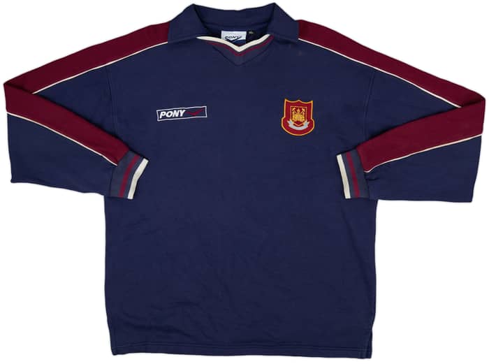 1997-98 West Ham Pony Sweat Top - 7/10 - (XL)