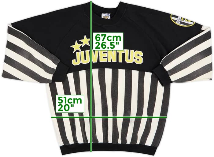 1990-91 Juventus Le Felpe Dei Grande Club Sweat Top - 8/10 - (L)