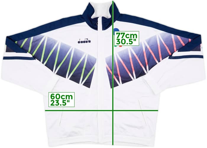 1994 Italy Diadora Track Jacket - 6/10 - (L)