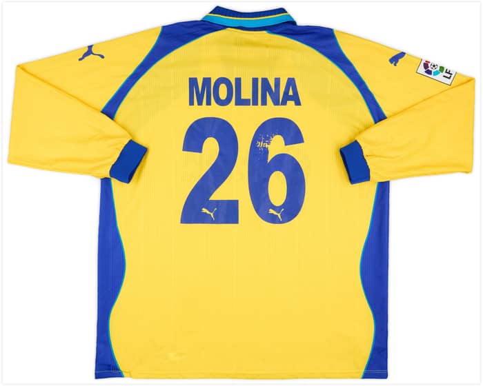 2000-01 Las Palmas Home L/S Shirt Molina #26 - 5/10 - (XL)