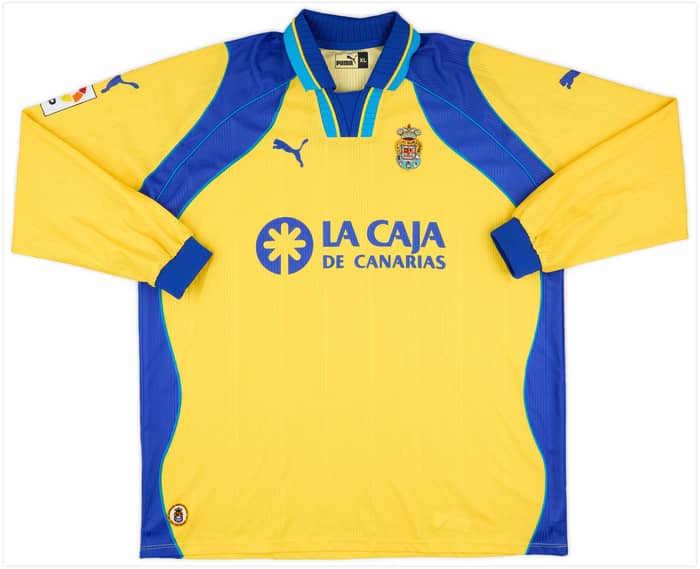 2000-01 Las Palmas Home L/S Shirt Molina #26 - 5/10 - (XL)