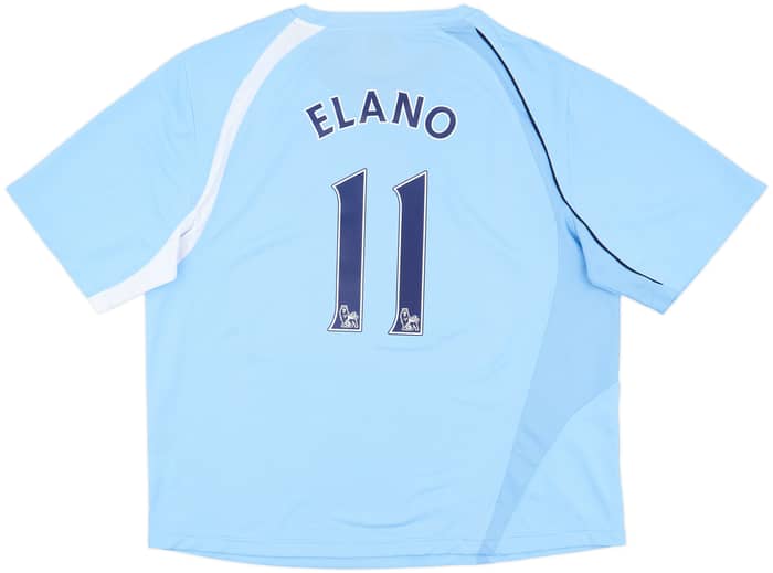 2008-09 Manchester City Home Shirt Elano #11 - 8/10 - (4XL)