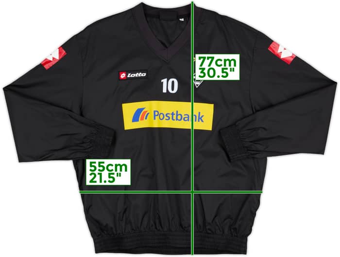 2011-12 Borussia Monchengladbach Player Issue Lotto Drill Top #10 - 8/10 - (XL)