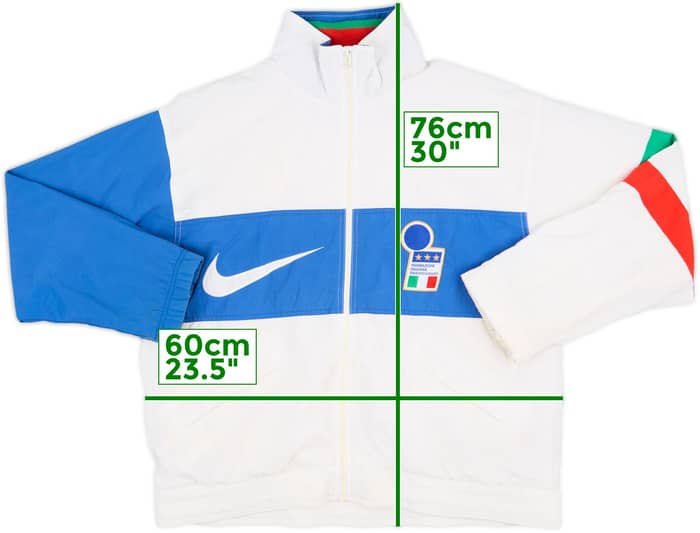 1996-97 Italy Nike Track Jacket - 5/10 - (S)