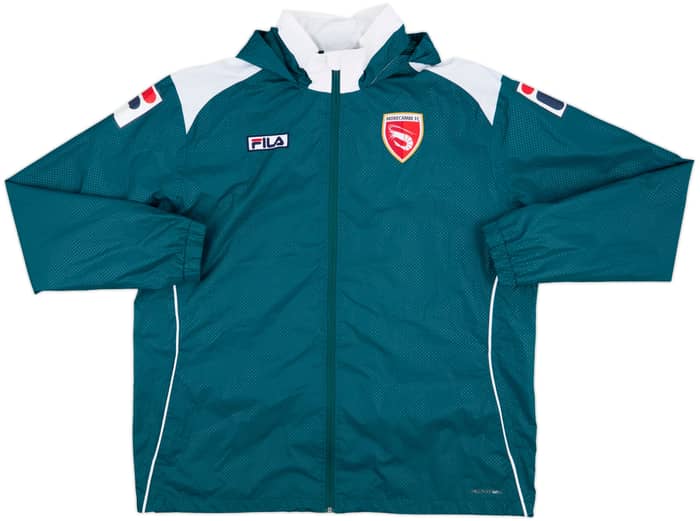 2013-14 Morecambe Fila Hooded Rain Jacket - 7/10 - (XXL)