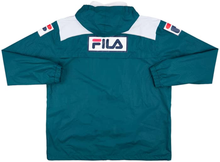 2013-14 Morecambe Fila Hooded Rain Jacket - 7/10 - (XXL)