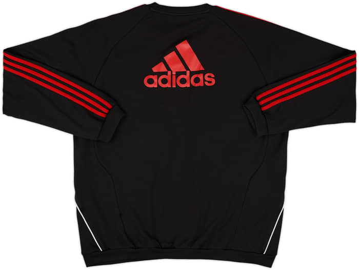2010-11 Liverpool adidas Sweat Top - 8/10 - (XL)