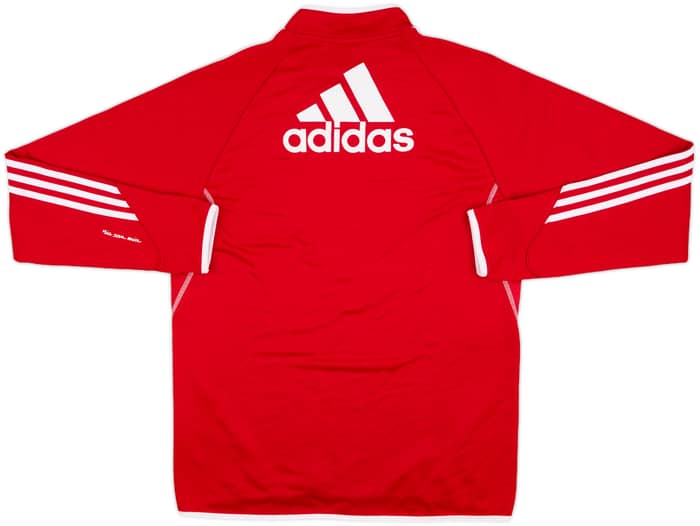 2013-14 Bayern Munich adidas 1/4 Zip Drill Top - 8/10 - (L)