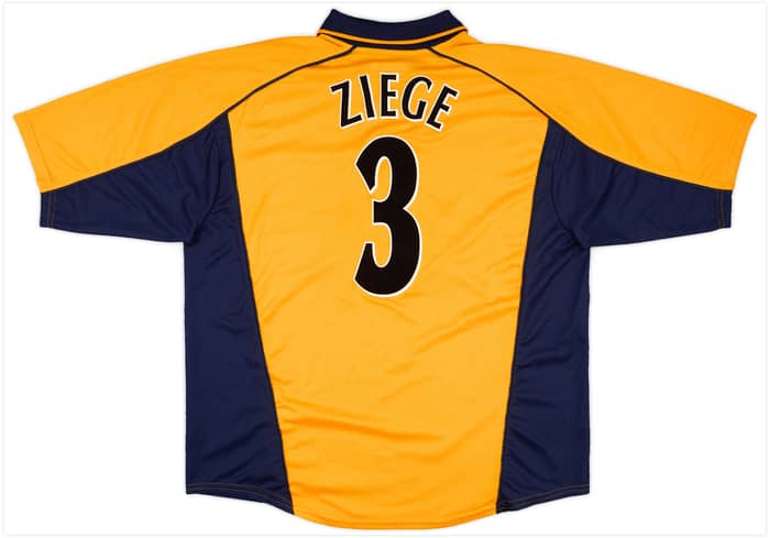 2000-01 Liverpool Match Issue UEFA Cup Away Shirt Ziege #3