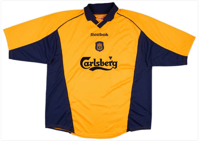 2000-01 Liverpool Match Issue UEFA Cup Away Shirt Ziege #3