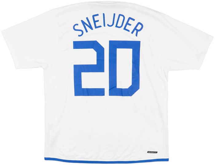 2006-08 Netherlands Away Shirt Sneijder #20 - 7/10 - (L)
