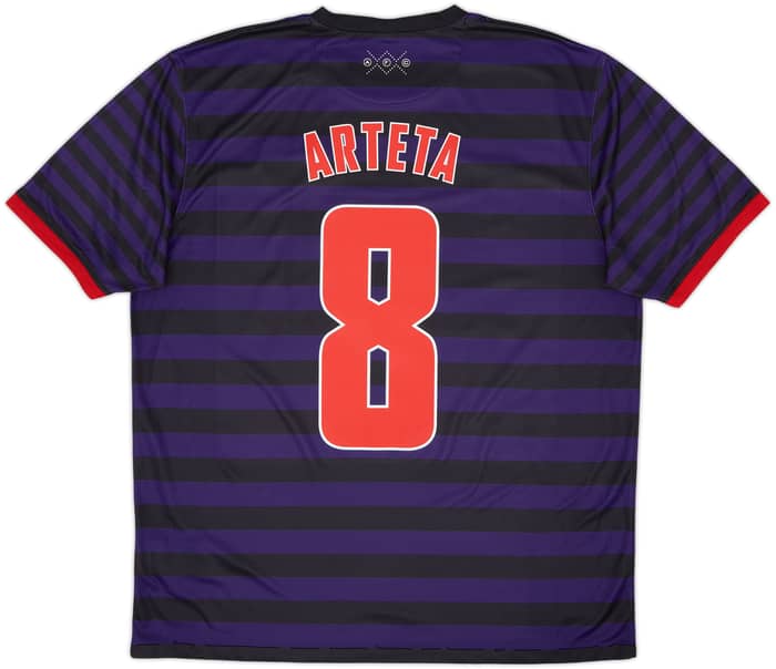 2012-13 Arsenal Camiseta Visitante Arteta #8 - 8/10 - (XL)