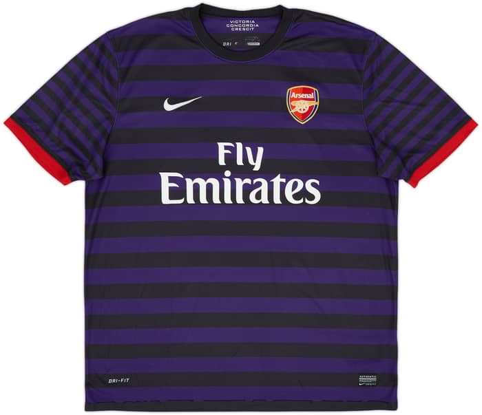 2012-13 Arsenal Camiseta Visitante Arteta #8 - 8/10 - (XL)