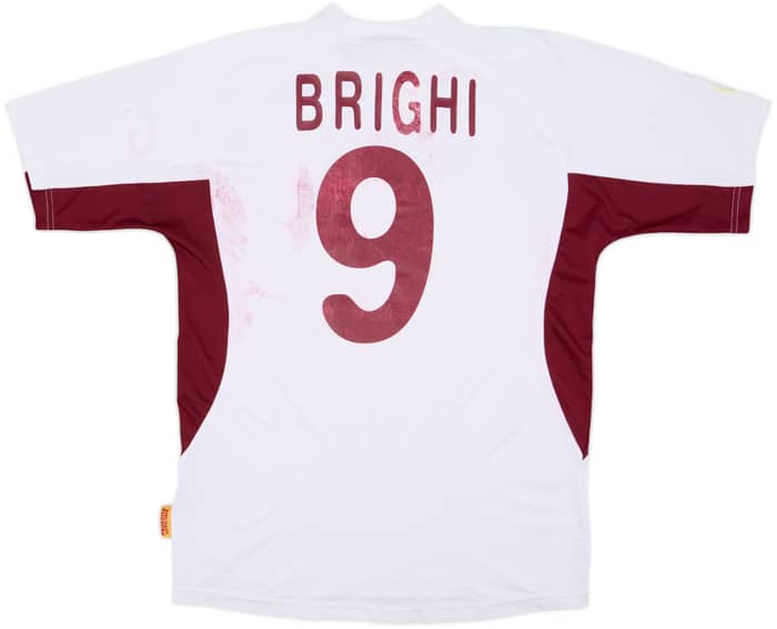 2001-02 Salernitana Away Shirt Brighi #9 - 3/10 - (XL)