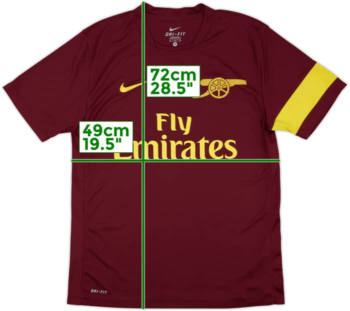 2010-11 Arsenal Nike Training Shirt - 9/10 - (M)