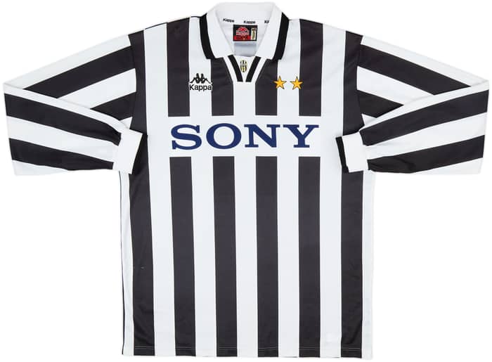 1995-97 Juventus Home L/S Shirt #10 - 6/10 - (M)