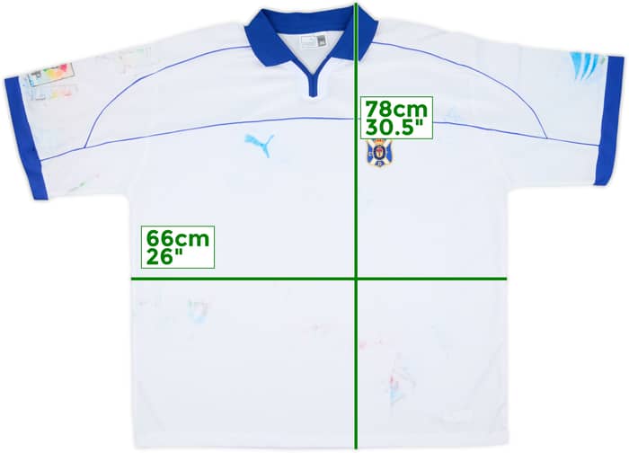 2002-03 Tenerife Home Shirt - 3/10 - (XL)