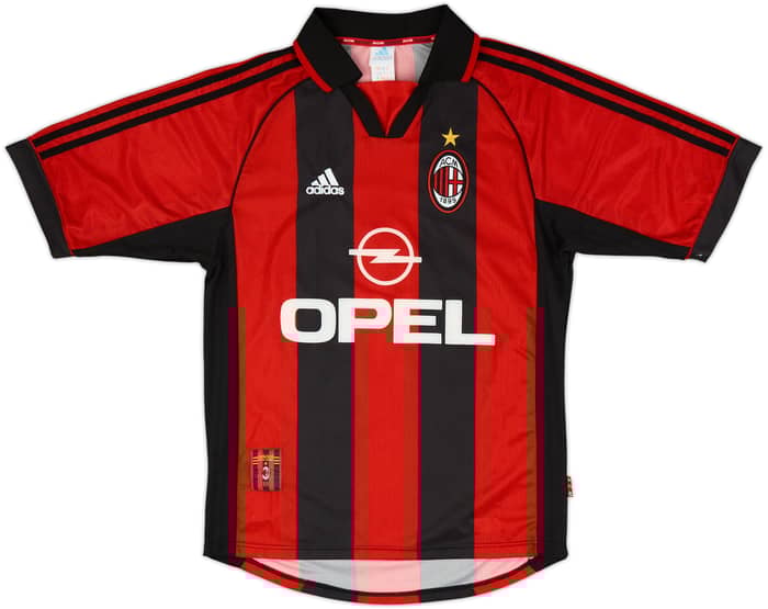 1998-00 AC Milan Home Shirt Leonardo #18 - 5/10 - (S)