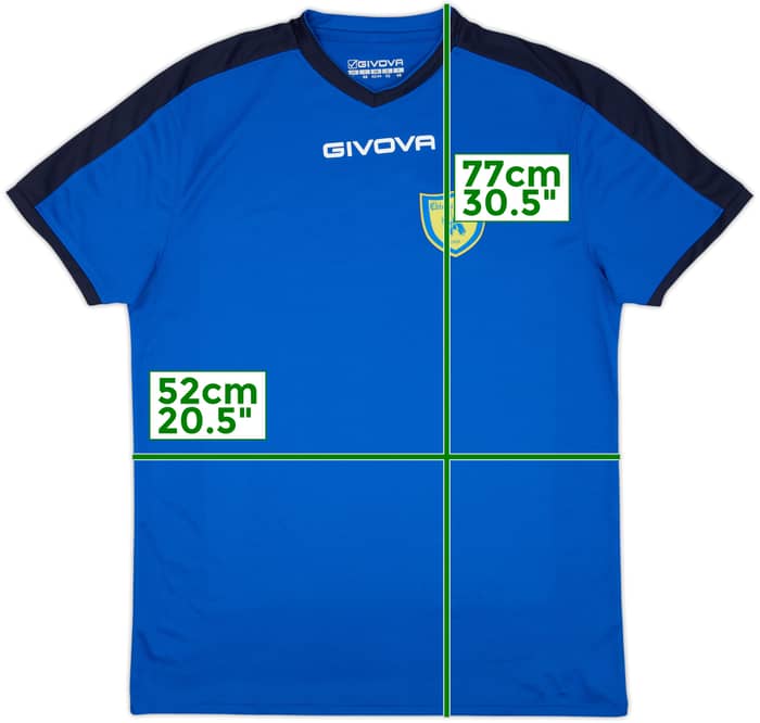 2010-11 Chievo Verona Givova Training Shirt - 10/10 - (L)