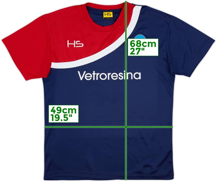 2016-17 SPAL HS Football Training Shirt - 8/10 - (L)