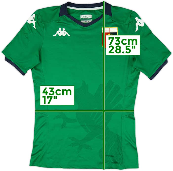 2019-20 Genoa GK Shirt Radu - 8/10 - (M)