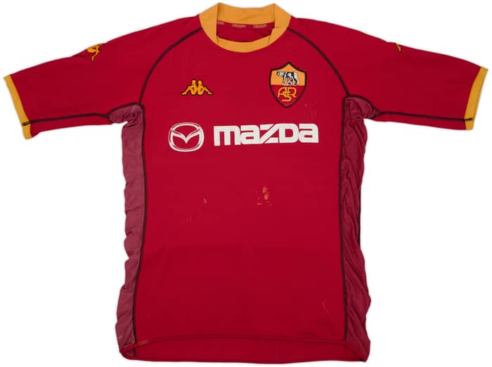 2002-03 Roma Home Shirt #8 - 4/10 - (XXL)